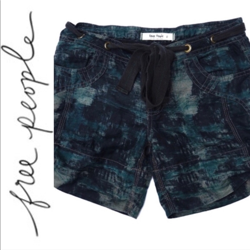 Free People Camo Shorts